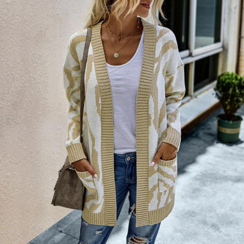 Women's Knits & Tees Cardigan Sweater Winter Vintage Kintted Women Open Front Pockets Long Knitted Warm Coat Loose Outerwear, White
Women's Knits & Tees Cardigan Sweater Winter Vintage Kintted Women Open Front Pockets Long Knitted Warm Coat Loose Outerwear, White