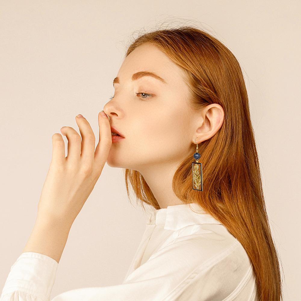 Hawaiian Gold Jewelry Pearl Set Trendy Plant Drop Earrings Polynesian Rings Chian Necklaces Sets for Women Party Wholesale 201222