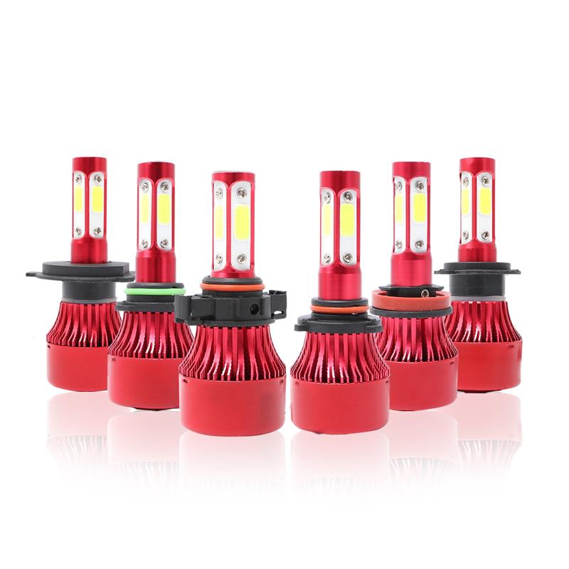 LED Headlight Bulbs 12000LM H7 H4 H11 3 4 5 9004 9012 5202 6000K Automotive Car Styling LIGHT 4-SIDE COB 12V X7 
LED Headlight Bulbs 12000LM H7 H4 H11 3 4 5 9004 9012 5202 6000K Automotive Car Styling LIGHT 4-SIDE COB 12V X7