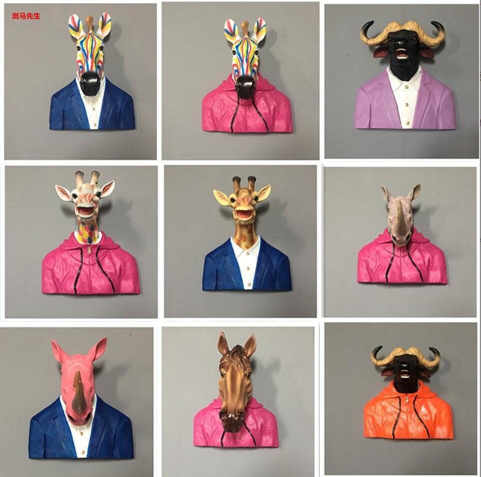 Animal Head Wall Ha… - image