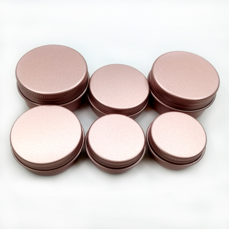 100pcs 10g 15g 30g Matte Rose Gold DIY Aluminum Jar Ointment Candle Craft Metal Tin Case for Lip Balm Cosmetic Makeup
100pcs 10g 15g 30g Matte Rose Gold DIY Aluminum Jar Ointment Candle Craft Metal Tin Case for Lip Balm Cosmetic Makeup
