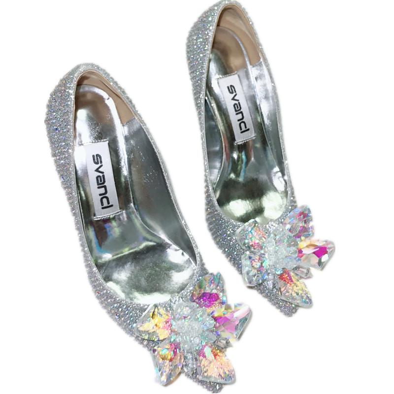 2021 new high heel rhinestone white shiny full diamond women's shoes crystal princess bride with single shoes, 5 cm high
2021 new high heel rhinestone white shiny full diamond women's shoes crystal princess bride with single shoes, 5 cm high