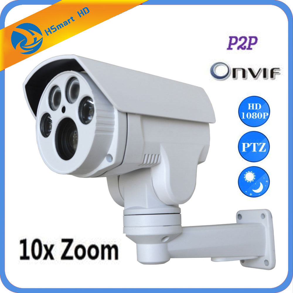 10X Zoom PTZ IP Camera 2.0MP Pan Tilt Outdoor Security Network P2P IR Night Bullet Camera H.264/H265 Compatible xmeye app
10X Zoom PTZ IP Camera 2.0MP Pan Tilt Outdoor Security Network P2P IR Night Bullet Camera H.264/H265 Compatible xmeye app