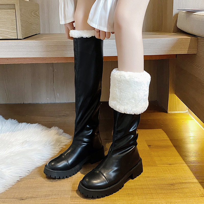 Stuffed Winter New Knee-high 2021 Dwaterproof Plutonium Leather Water Long Women Boots Sliding on Women's Platform Shoes Axa2, Black hight.
Stuffed Winter New Knee-high 2021 Dwaterproof Plutonium Leather Water Long Women Boots Sliding on Women's Platform Shoes Axa2, Black hight.