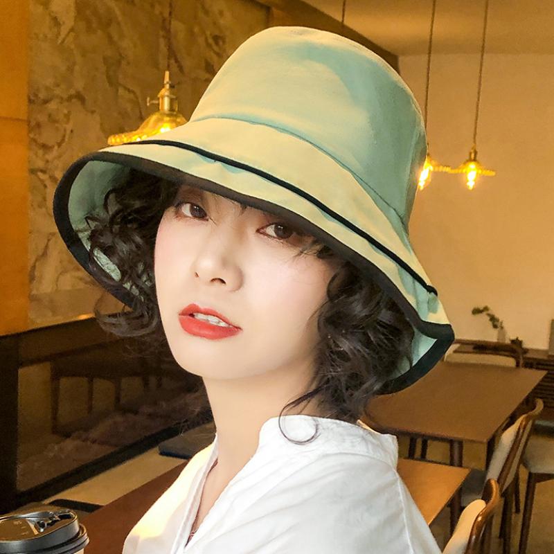 HT2935 Anti-UV Spring Summer Hat Women 2020 New Fashion Women Sun Hat Lady Cotton Flat Top Panama Bucket Female Fishing Cap, Black
HT2935 Anti-UV Spring Summer Hat Women 2020 New Fashion Women Sun Hat Lady Cotton Flat Top Panama Bucket Female Fishing Cap, Black