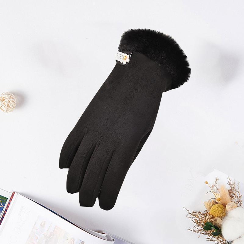 2020 Women's Suede Gloves Warm Winter Women Gloves T-ouch Screen Pure Color Handschoen Windproof Winter Thicken Femininas #j2p1
2020 Women's Suede Gloves Warm Winter Women Gloves T-ouch Screen Pure Color Handschoen Windproof Winter Thicken Femininas #j2p1