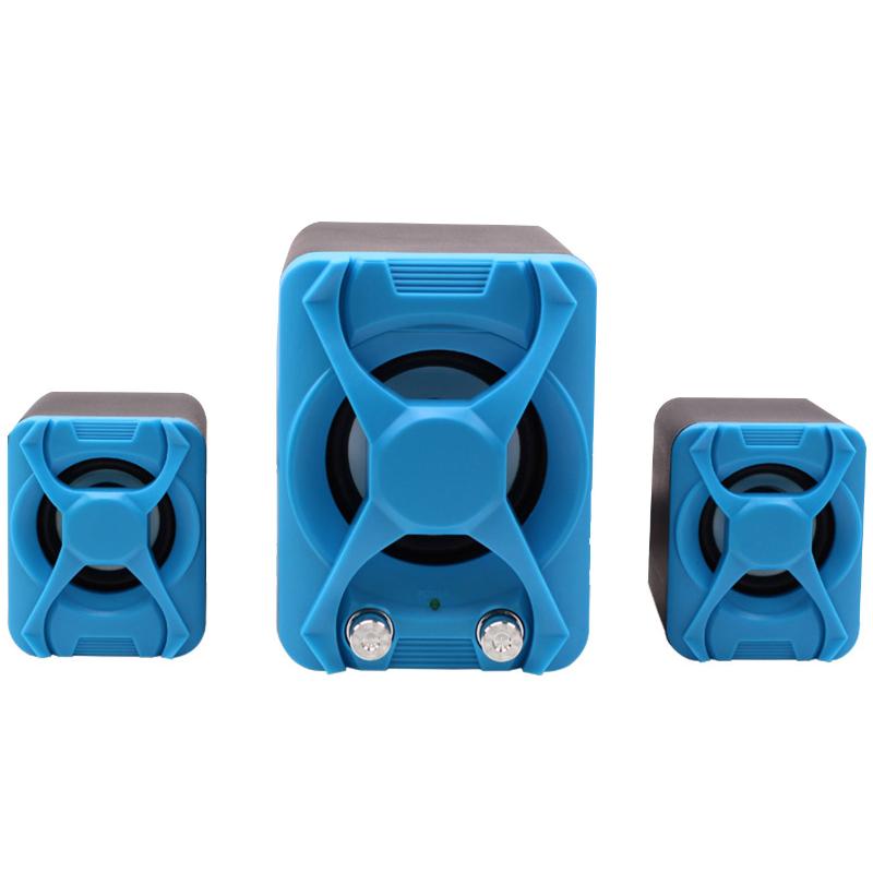 3 PCS Computer Speaker Mini 2.1 USB Powered Subwoofer Speaker with 3.5MM Audio Socket for Laptop/ Desktop/ Phone
3 PCS Computer Speaker Mini 2.1 USB Powered Subwoofer Speaker with 3.5MM Audio Socket for Laptop/ Desktop/ Phone