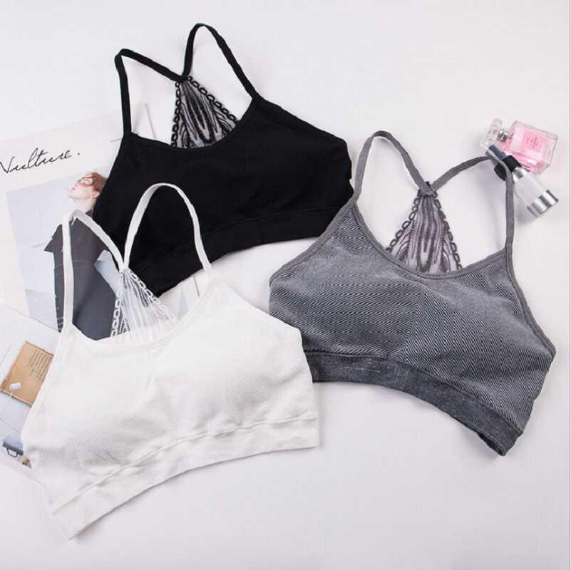 New explosion models beautiful back thread wrap chest underwear girl thin section seamless safe vest bra1, 001 
New explosion models beautiful back thread wrap chest underwear girl thin section seamless safe vest bra1, 001