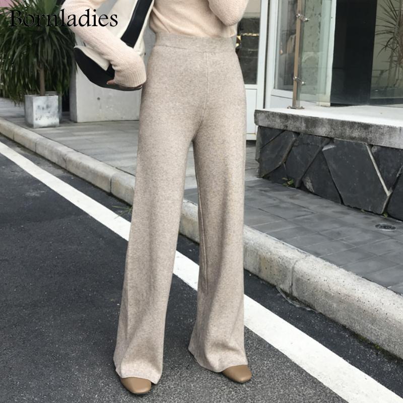 Women's Pants & Capris Bornladies Autumn Winter Women Thick Pant Loose Elastic Waist Straight Leg Knitted Long 2022 Ladies Casual Sweater Tr, Black;white
Women's Pants & Capris Bornladies Autumn Winter Women Thick Pant Loose Elastic Waist Straight Leg Knitted Long 2022 Ladies Casual Sweater Tr, Black;white
