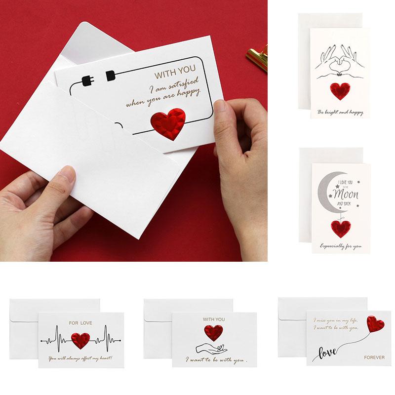 Valentine's Day Love Greeting Cards Three-dimensional Love Greeting Cards Romantic Letters Wedding Invitations
Valentine's Day Love Greeting Cards Three-dimensional Love Greeting Cards Romantic Letters Wedding Invitations