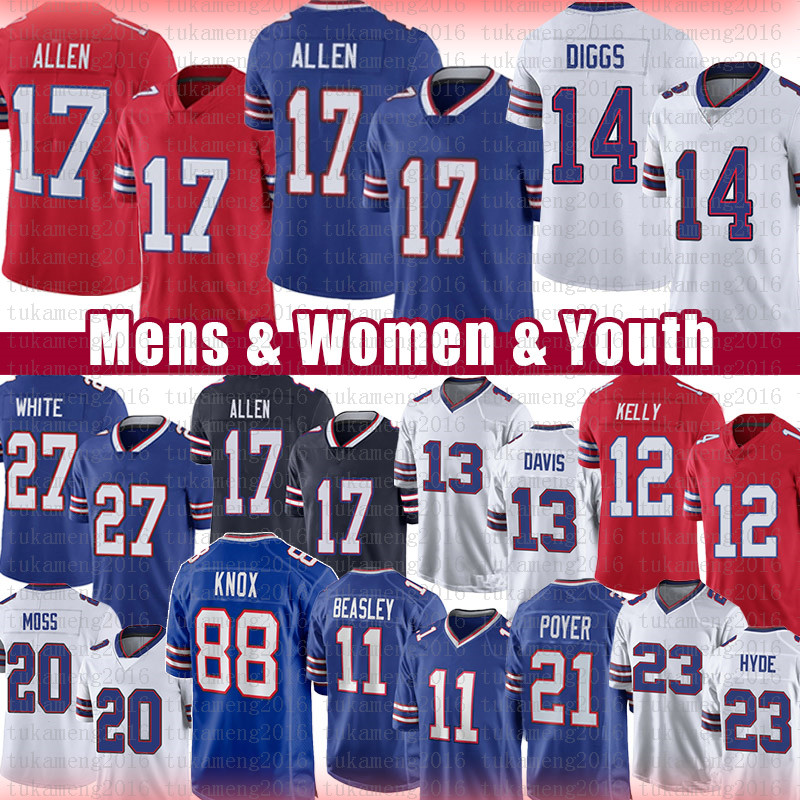 17 Josh Allen Stefon Diggs Football Jersey Dawson Knox Micah Hyde Gabriel Davis Jim Kelly Cole Beasley Poyer Buffalos Rousseau Zack Moss Tre'Davious White Tyler Bass, Black
17 Josh Allen Stefon Diggs Football Jersey Dawson Knox Micah Hyde Gabriel Davis Jim Kelly Cole Beasley Poyer Buffalos Rousseau Zack Moss Tre'Davious White Tyler Bass, Black