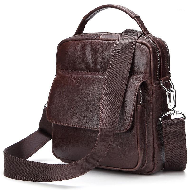 Vintage Brown Genuine Leather Messenger bags Men Briefcase Tote Cow Leather Shoulder bag Men's Handbag Shoulder bags 20181, Black
Vintage Brown Genuine Leather Messenger bags Men Briefcase Tote Cow Leather Shoulder bag Men's Handbag Shoulder bags 20181, Black