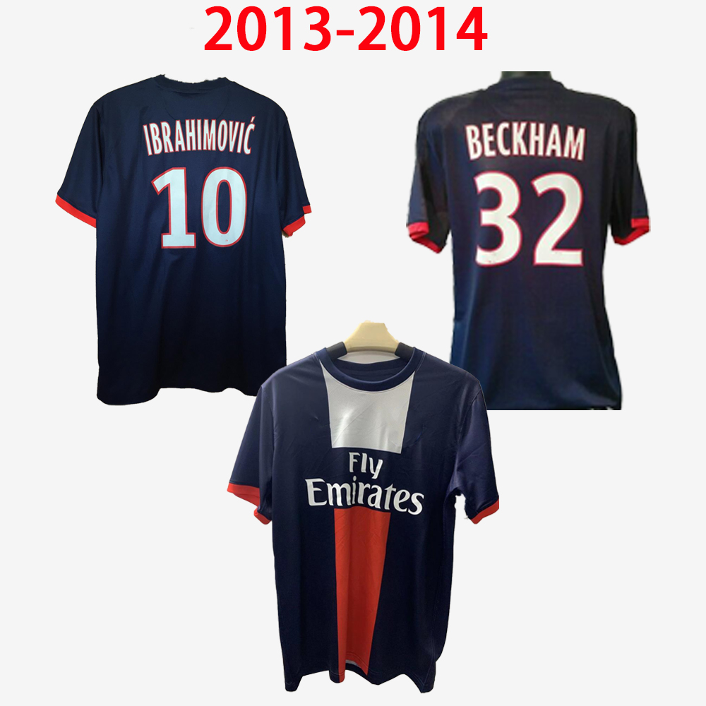 Maillot de foot paris jerseys BECKHAM IBRAHIMOVIC CAVANI 2013 2014 Retro soccer Jersey 13 14 classic Vintage football shirt French T.SILVA LAYEZZI PASTORE ICARDI
Maillot de foot paris jerseys BECKHAM IBRAHIMOVIC CAVANI 2013 2014 Retro soccer Jersey 13 14 classic Vintage football shirt French T.SILVA LAYEZZI PASTORE ICARDI