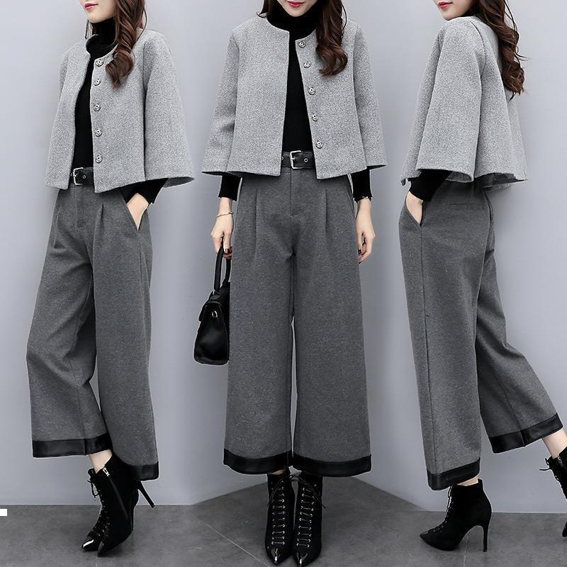 New high 2021 long women's suits two pieces ladies work loose wool autumn clothes -3XL y485 AQ4Y, Hui suit
New high 2021 long women's suits two pieces ladies work loose wool autumn clothes -3XL y485 AQ4Y, Hui suit
