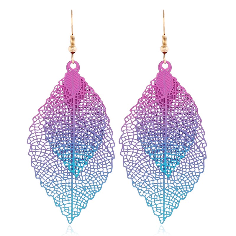 Dangle Chandelier Trend Fashion Jewelry Women Statement Hollow Earrings Lightweight Colorful Mixed Color Copper Leaf Earrings 77 N2
Dangle Chandelier Trend Fashion Jewelry Women Statement Hollow Earrings Lightweight Colorful Mixed Color Copper Leaf Earrings 77 N2