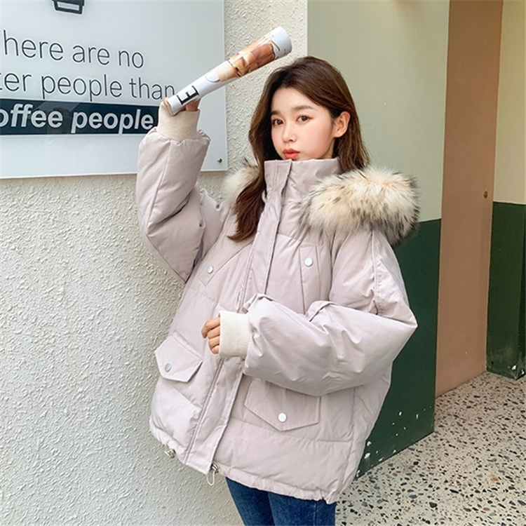 Colorfaith New Autumn Winter Women Jackets Quilted Puffer Parkas High-Quality Warm Hooded Wild Oversize Short Coat CO955 201029