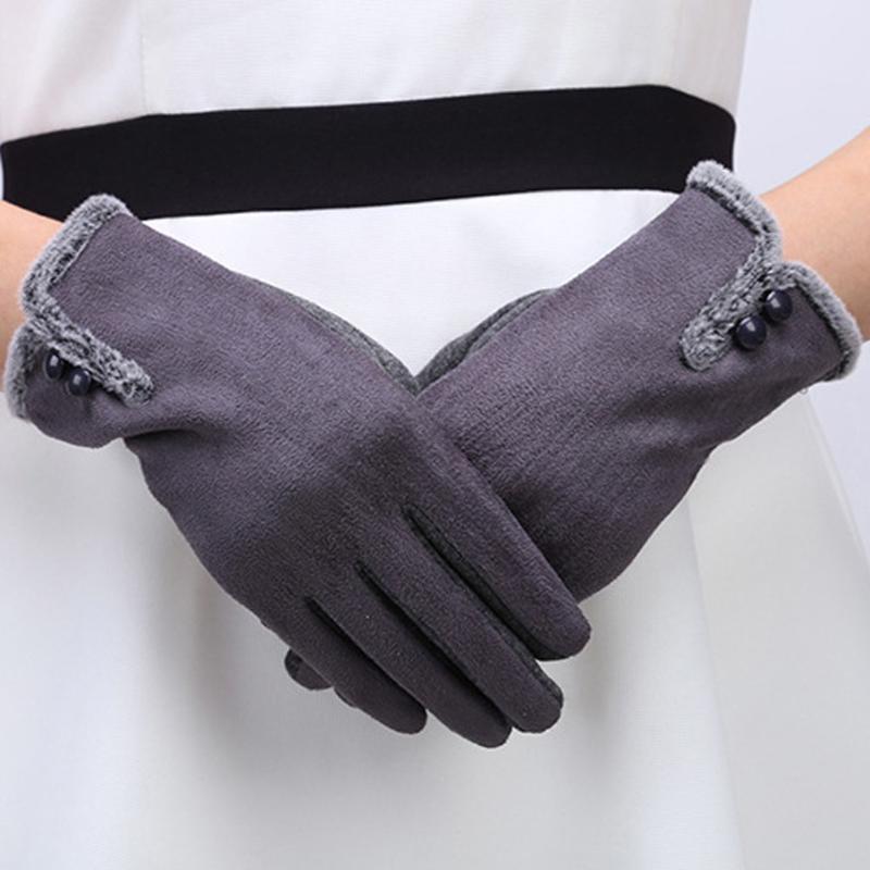 Five Fingers Gloves Fashion Winter Women Thick Warm Full Finger Glove Plus Velvet Solid Color Mittens Keep Female Guantes Mujer Invierno
Five Fingers Gloves Fashion Winter Women Thick Warm Full Finger Glove Plus Velvet Solid Color Mittens Keep Female Guantes Mujer Invierno