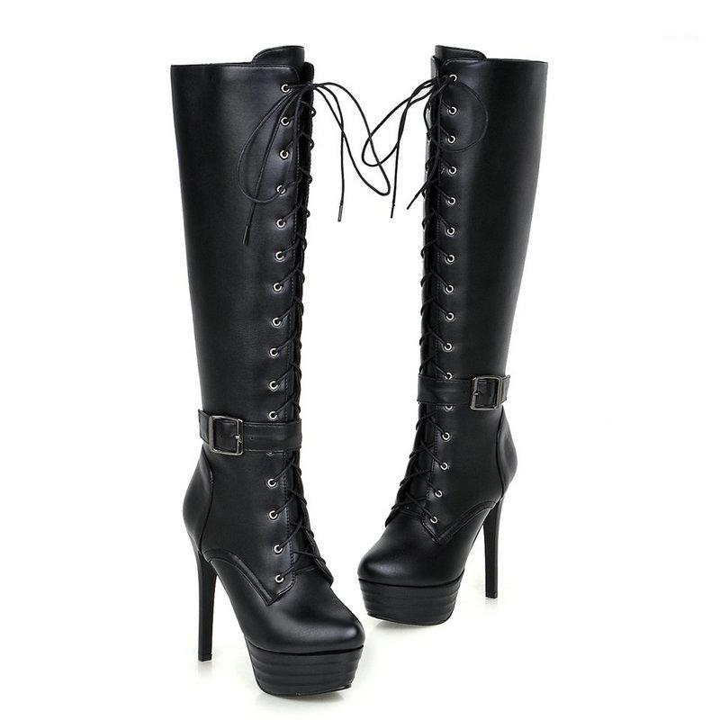2020 Fashion Knee High Boots Platform Women Boots Sexy Super High Heel Long Buckle Zipper Autumn Winter Plush Woman Shoes1, Black
2020 Fashion Knee High Boots Platform Women Boots Sexy Super High Heel Long Buckle Zipper Autumn Winter Plush Woman Shoes1, Black