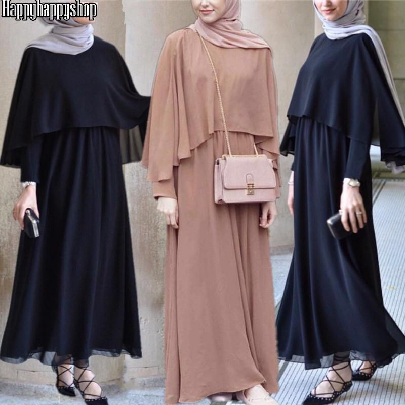 Muslim Islamic Women Elegant Chiffon Abaya Cloak Slim Dress Turkish Arab Kaftan Dubai Party Gown Ramadan EID Robe High Waist
Muslim Islamic Women Elegant Chiffon Abaya Cloak Slim Dress Turkish Arab Kaftan Dubai Party Gown Ramadan EID Robe High Waist