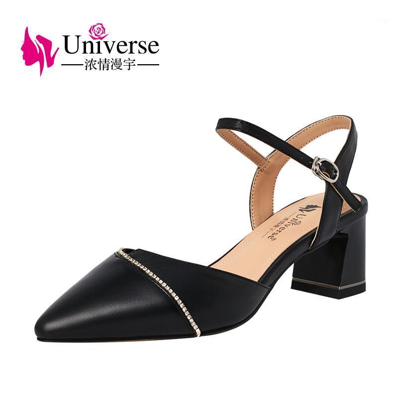 Universe K170 Crystal Dot Genuine Cow Leather Block High Heels Women Shoes New Arrivals 2021 Sandals1, Black
Universe K170 Crystal Dot Genuine Cow Leather Block High Heels Women Shoes New Arrivals 2021 Sandals1, Black