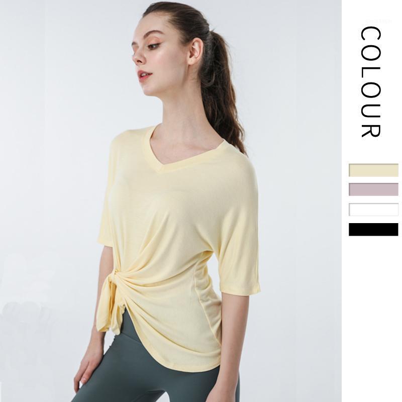 Women Sexy Yoga Clothes Sports Fitness Short T-Shirts V-neck Ladies Short Sleeve Running Workout Elastic Tops Quick Dry1, Black
Women Sexy Yoga Clothes Sports Fitness Short T-Shirts V-neck Ladies Short Sleeve Running Workout Elastic Tops Quick Dry1, Black