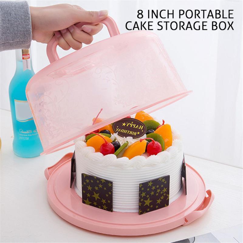 8 Inch Portable Cake Box Fresh-keeping Box Refrigerator Fresh-keeping Receiving Fruits Vegetables Storage Boxs1
8 Inch Portable Cake Box Fresh-keeping Box Refrigerator Fresh-keeping Receiving Fruits Vegetables Storage Boxs1