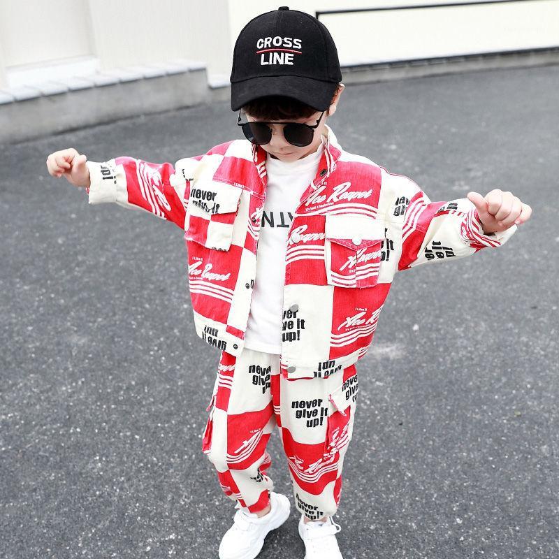 Boys Clothing Set New Boys Clothes Spring and Autumn Kids Clothes Fashion Fashion Korean-Style Two-Piece Suit Toddler1, Red
Boys Clothing Set New Boys Clothes Spring and Autumn Kids Clothes Fashion Fashion Korean-Style Two-Piece Suit Toddler1, Red