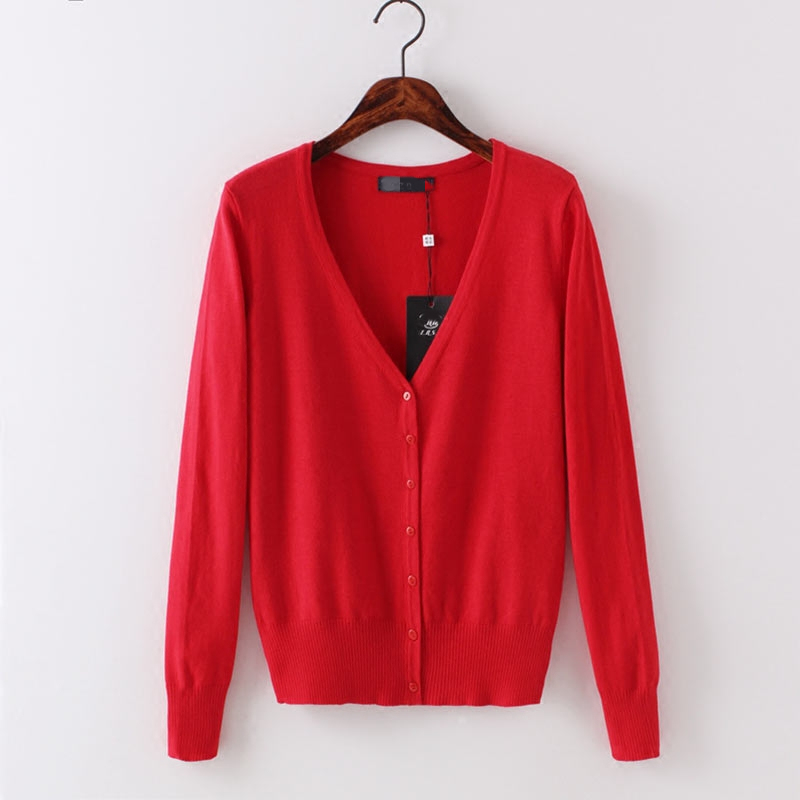 Sweater Women Cardigan Knitted Sweater plus size Female Casual VNeck Woman Cardigans Tops 4XL 5XL 201017