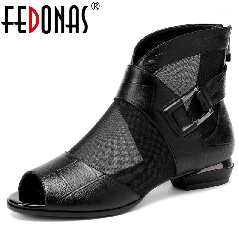 FEDONAS 2021 Summer New Fashion Sexy Genuine Leather Hollow Mesh Women Ankle Boots Peep Toe Low Heels Party Casual Shoes Woman1, Heise 2.5cm
FEDONAS 2021 Summer New Fashion Sexy Genuine Leather Hollow Mesh Women Ankle Boots Peep Toe Low Heels Party Casual Shoes Woman1, Heise 2.5cm