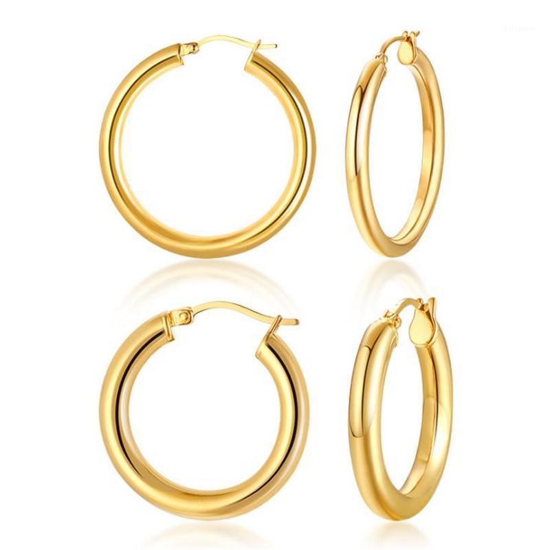 Titanium steel simple fashion circular hoop earrings for women 2sizes circular gold hoop earrings Christmas fashion jewelry gift1
Titanium steel simple fashion circular hoop earrings for women 2sizes circular gold hoop earrings Christmas fashion jewelry gift1