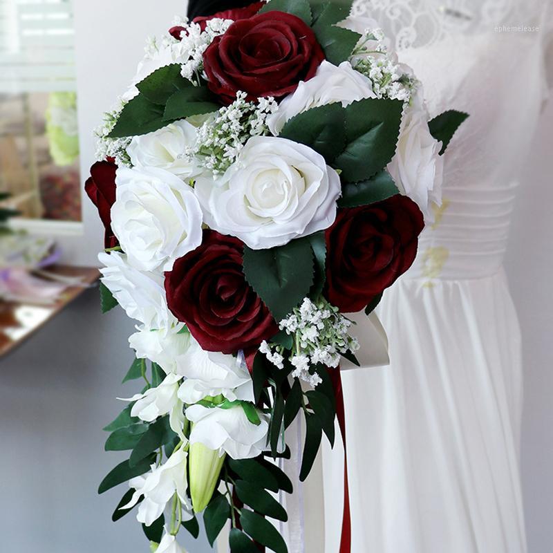 European Artificial Rose Decorative Party Silk fake Flowers Festival For Home Hotel decor DIY Wedding Decoration wreath Red1
European Artificial Rose Decorative Party Silk fake Flowers Festival For Home Hotel decor DIY Wedding Decoration wreath Red1