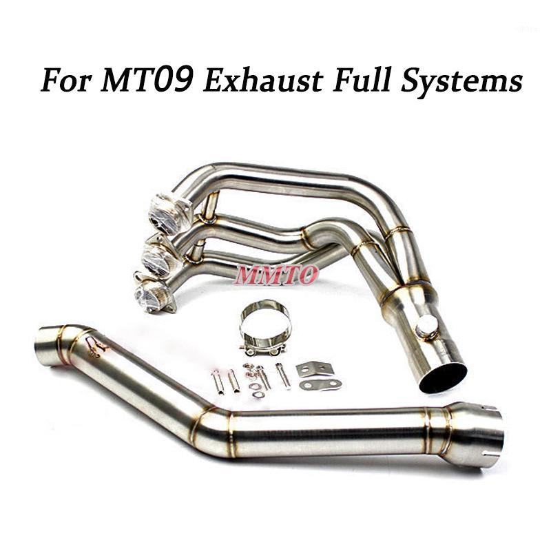 For YZF MT09 FZ09 Exhaust Slip on Motorcycle Full Systems Front Pipe Modified Tube Stainless steel 51mm MT-09 FZ-09 2014-20201
For YZF MT09 FZ09 Exhaust Slip on Motorcycle Full Systems Front Pipe Modified Tube Stainless steel 51mm MT-09 FZ-09 2014-20201