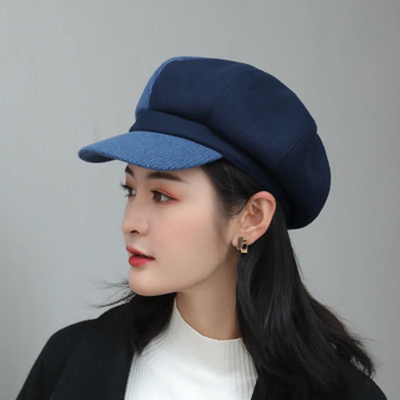 Vintage Fashion Women's Warm Beanie Solid Thicken Soft Wool Hat Windproof Cap Berets Hat Cap Casquette Berets Patchwork #10, Beige
Vintage Fashion Women's Warm Beanie Solid Thicken Soft Wool Hat Windproof Cap Berets Hat Cap Casquette Berets Patchwork #10, Beige