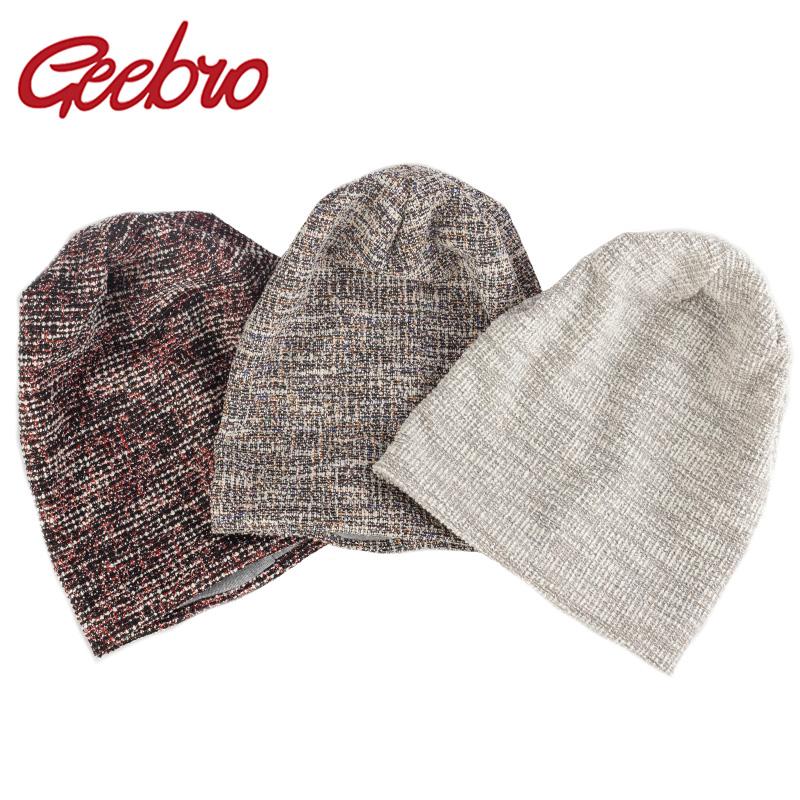 Geebro Winter Fashion Womans Beanie Hat Women Men Color Mixed Warm Soft Knitted Hats Female Slouchy Plaid Skull Cap, Beige
Geebro Winter Fashion Womans Beanie Hat Women Men Color Mixed Warm Soft Knitted Hats Female Slouchy Plaid Skull Cap, Beige
