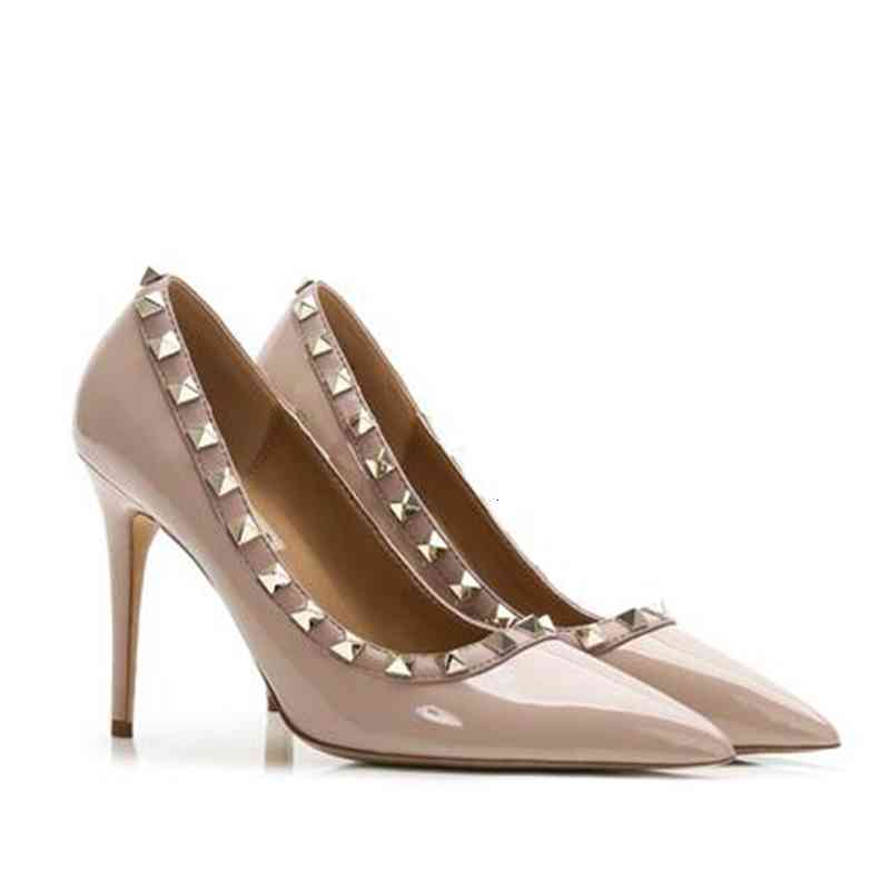 Sandals ladies rivets high heels fashion patent leather 10cm, 8cm, 6cm heel wedding shoes ruffled sandals BG98
Sandals ladies rivets high heels fashion patent leather 10cm, 8cm, 6cm heel wedding shoes ruffled sandals BG98