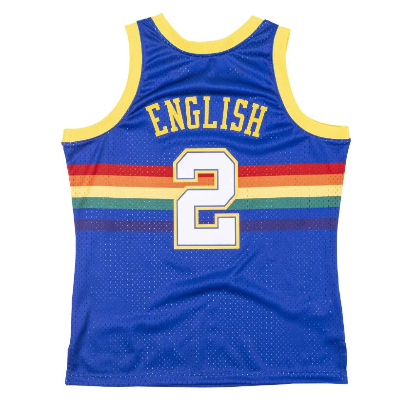 Stithced Basketball Jersey Alex English 1991-92 mesh Hardwoods classic retro jerseys men women youth S-6XL