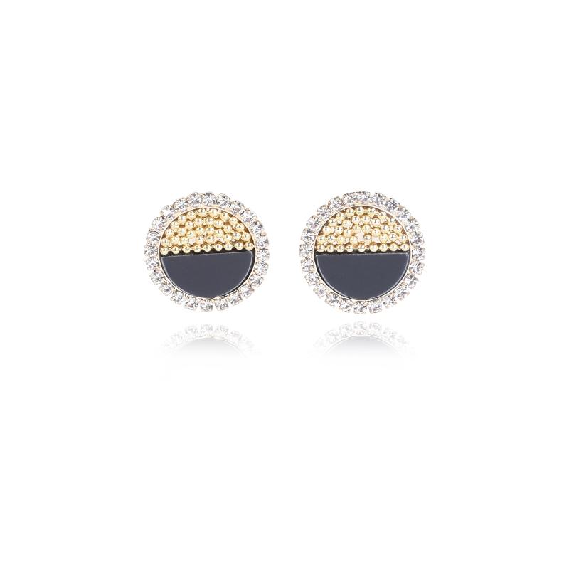 Stud 2021 Korean Earrings Round Crystal Gold For Women Fashion Jewelry Gift Romantic Wedding Accessories
Stud 2021 Korean Earrings Round Crystal Gold For Women Fashion Jewelry Gift Romantic Wedding Accessories