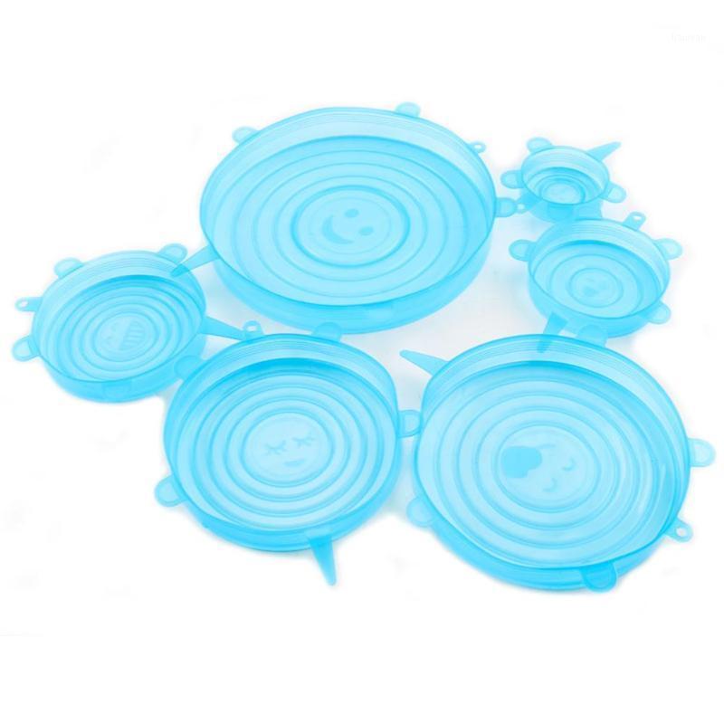 6pcs Reusable Silicone Wrap Stretch Vacuum Seal Cover Silicone Fresh Pot Lid Home Kitchen Organization Keeping Sealed lids1
6pcs Reusable Silicone Wrap Stretch Vacuum Seal Cover Silicone Fresh Pot Lid Home Kitchen Organization Keeping Sealed lids1