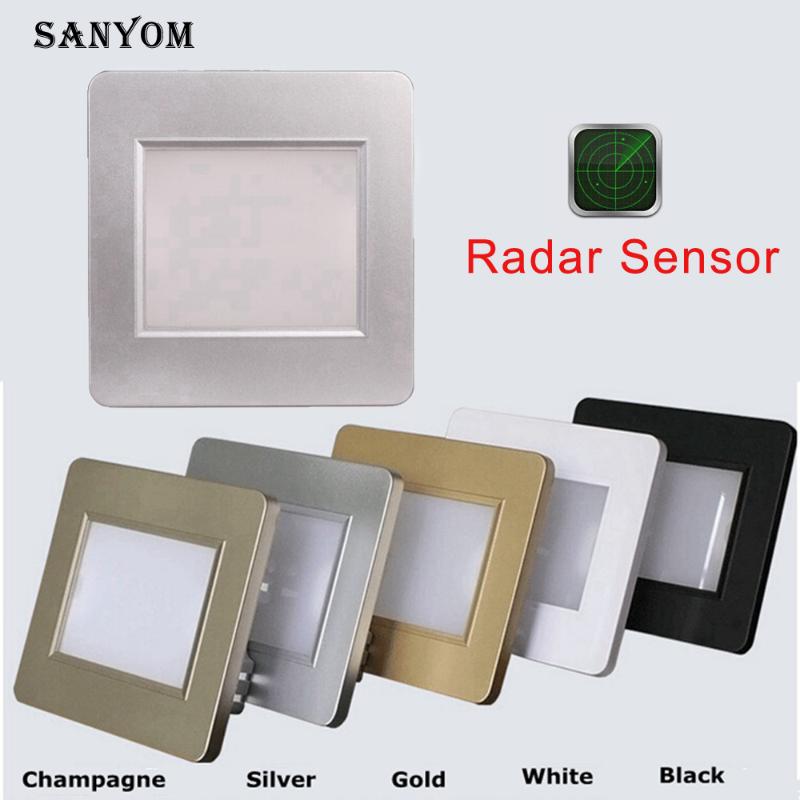 Smart LED Wall Light 1.5W Radar Detection Stair lights Recessed Wall lamp for Step,Ladder,Kitchen,Foyer,LivingRoom,Indoor
Smart LED Wall Light 1.5W Radar Detection Stair lights Recessed Wall lamp for Step,Ladder,Kitchen,Foyer,LivingRoom,Indoor