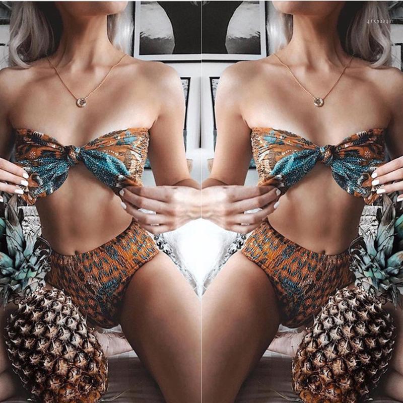 IMANFive Women Sexy Fold Print Tie Strapless Bikini 2020 Hot Sale Beachwear Padded High Waist Swimsuit Swimwear Women Biquini1
IMANFive Women Sexy Fold Print Tie Strapless Bikini 2020 Hot Sale Beachwear Padded High Waist Swimsuit Swimwear Women Biquini1