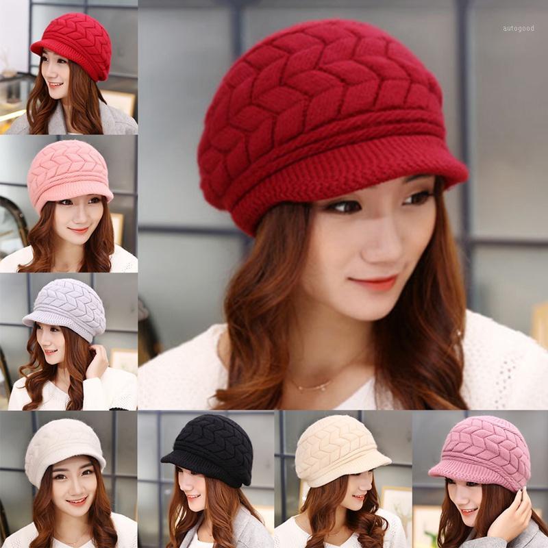 Berets Women Winter Hat Warm Beanies Fleece Inside Knitted Hats For Woman Fur Cap Autumn And Ladies Fashion Hat1, Pk
Berets Women Winter Hat Warm Beanies Fleece Inside Knitted Hats For Woman Fur Cap Autumn And Ladies Fashion Hat1, Pk