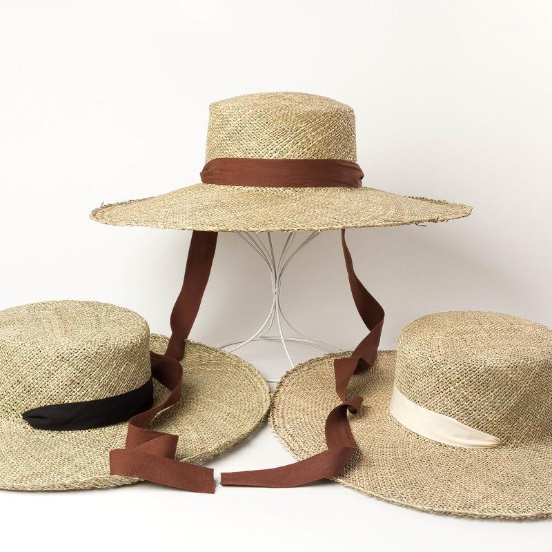 202008-HH7389 handmade Natural Salt grass long ribbon straw flat lady sun cap women leisure holiday beach hat1, White
202008-HH7389 handmade Natural Salt grass long ribbon straw flat lady sun cap women leisure holiday beach hat1, White