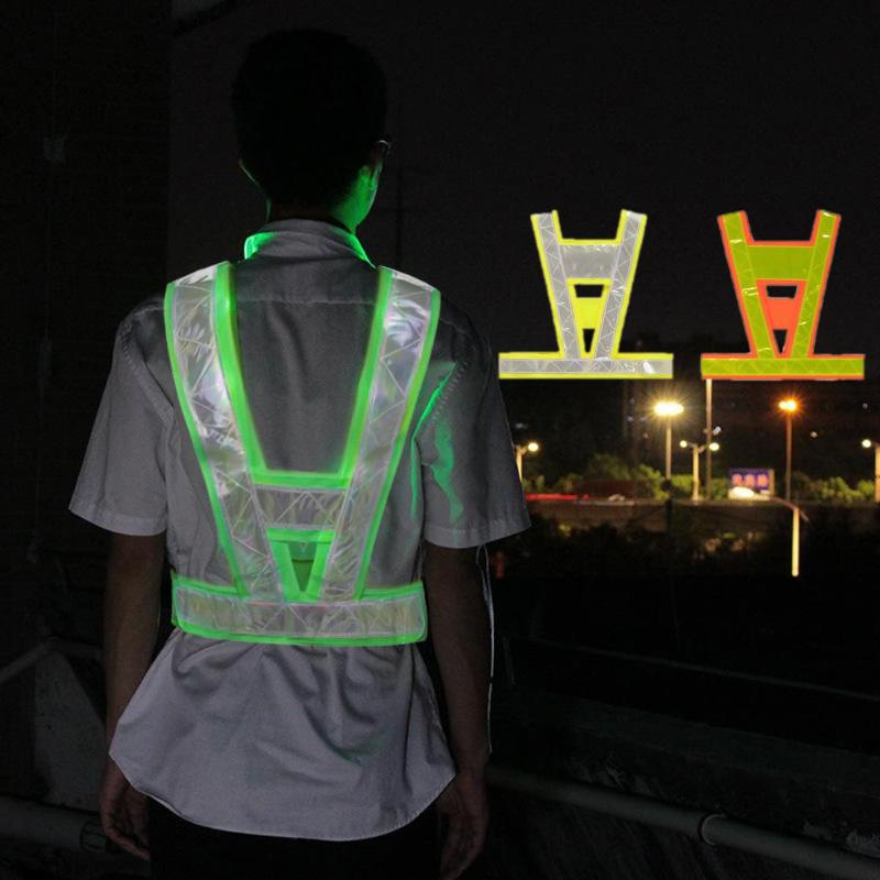 V-Shaped Reflective Safety Vest For Outdoor Cycling Sports Fitness Warning Luminous Glowing Vest Traffic light-reflecting Vests, 01
V-Shaped Reflective Safety Vest For Outdoor Cycling Sports Fitness Warning Luminous Glowing Vest Traffic light-reflecting Vests, 01