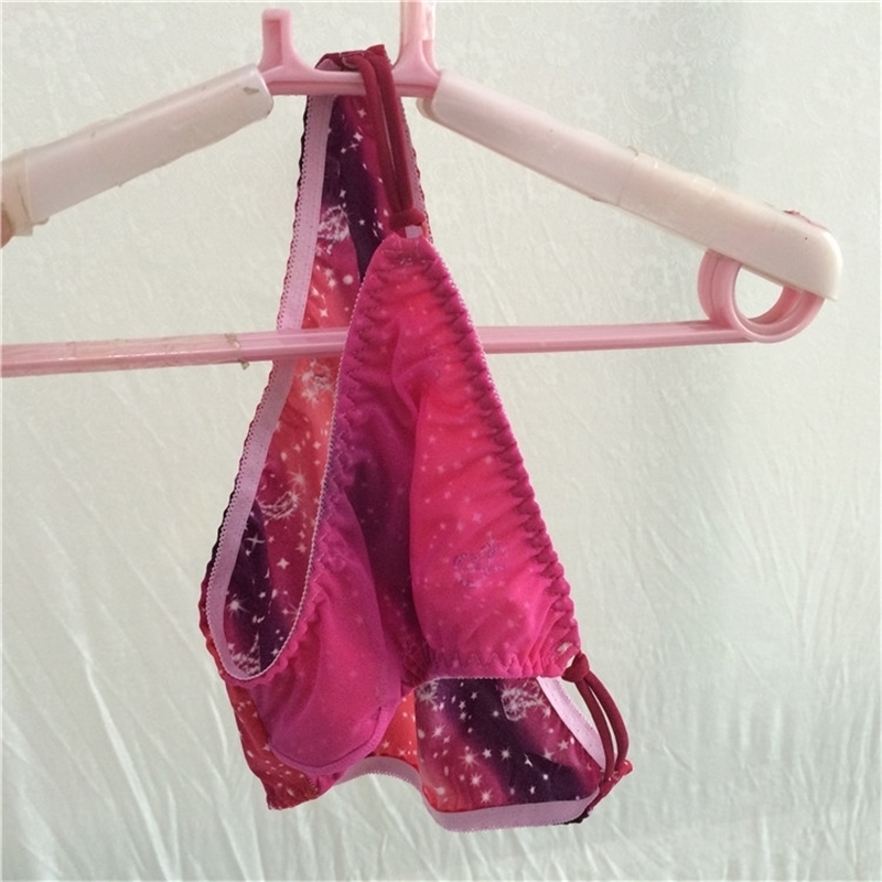 Arrival flowery Lyca Pentagram Men's Underwear Briefs Shorts Pouch Male Underpants Fashion Sexy Men Brief 201112