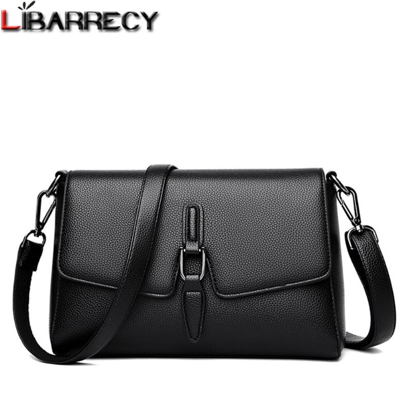 New Solid Color Designer Women's Bag High Quality PU Leather Ladies Shoulder Bag Fashion Design Women Crossbody Bags Sac Femme, Black
New Solid Color Designer Women's Bag High Quality PU Leather Ladies Shoulder Bag Fashion Design Women Crossbody Bags Sac Femme, Black