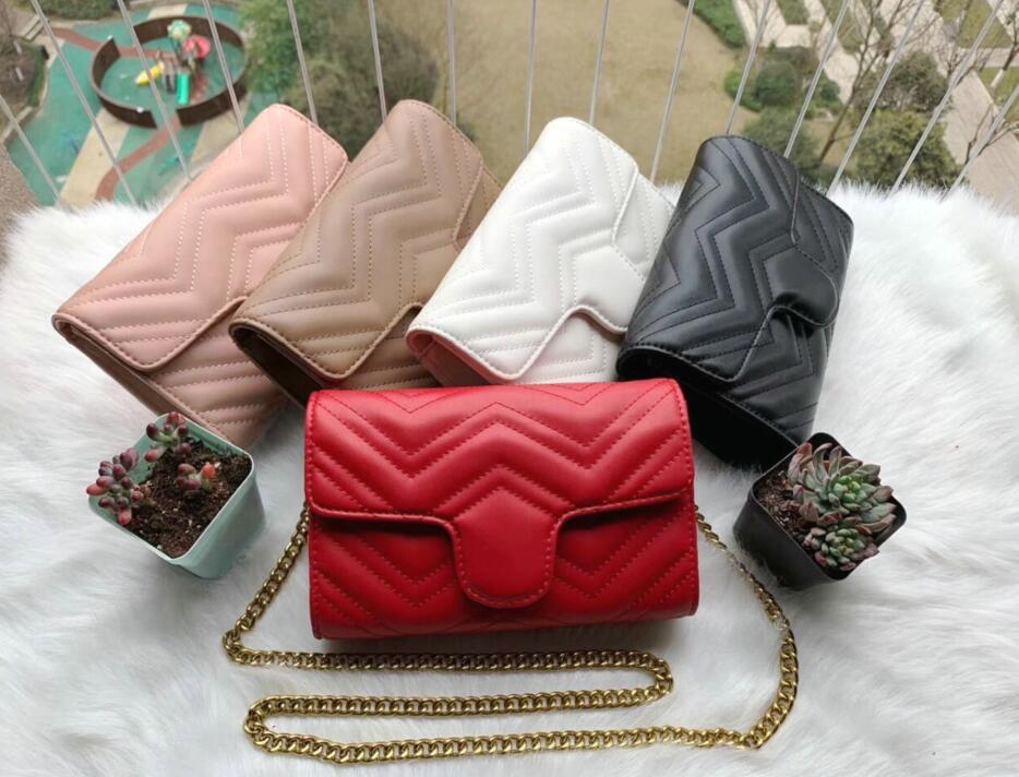 2021 new Fashion Women marmont Leather Handbags Womens Satchel Bags Cross Body Shoulder Bags Ladies gold Chain Bag Bolsa Feminina #60198, Red
2021 new Fashion Women marmont Leather Handbags Womens Satchel Bags Cross Body Shoulder Bags Ladies gold Chain Bag Bolsa Feminina #60198, Red