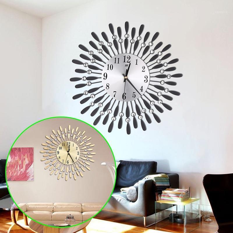Vintage Gold Silver Metal Wall Clock Aluminium Dial Flower Diamond Iron Wall Clock Living Room Home Decor No Battery #91
Vintage Gold Silver Metal Wall Clock Aluminium Dial Flower Diamond Iron Wall Clock Living Room Home Decor No Battery #91