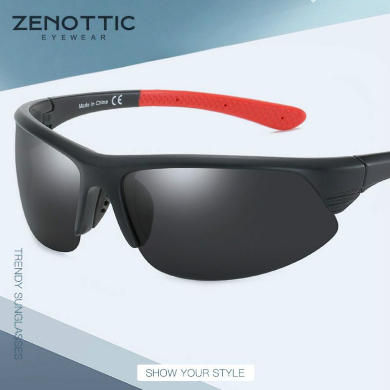 ZENOTTIC Sports Polarized Sunglasses Men Lightweight Half rim Rectangular Goggles Sun Glasses Mirror Coated UV400 Shades Eyewear
ZENOTTIC Sports Polarized Sunglasses Men Lightweight Half rim Rectangular Goggles Sun Glasses Mirror Coated UV400 Shades Eyewear