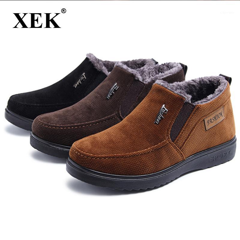 XEK 2020 new winter shoes men high plus fur super warm boots men comefortable shoes Flat Casual Cotton ZLL4831, Kase
XEK 2020 new winter shoes men high plus fur super warm boots men comefortable shoes Flat Casual Cotton ZLL4831, Kase