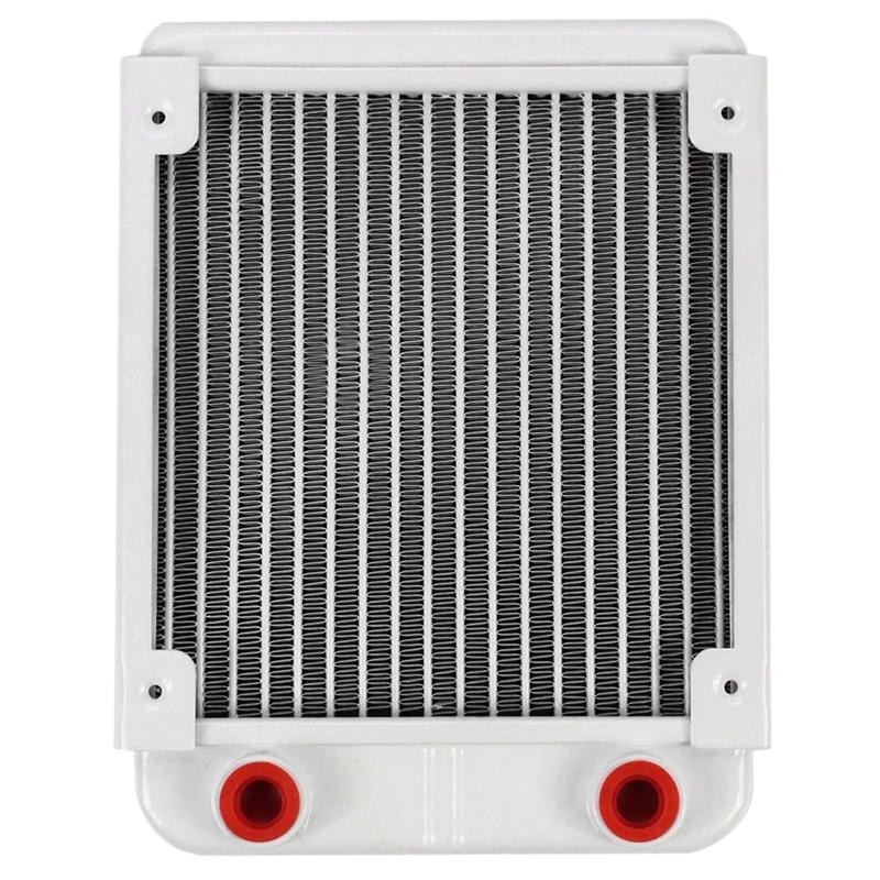 Aluminum Water Cooling 120mm Radiator CPU Cooler for 120mm Fan G1/4 Heat Sink Exchanger Cooled Computer 
Aluminum Water Cooling 120mm Radiator CPU Cooler for 120mm Fan G1/4 Heat Sink Exchanger Cooled Computer